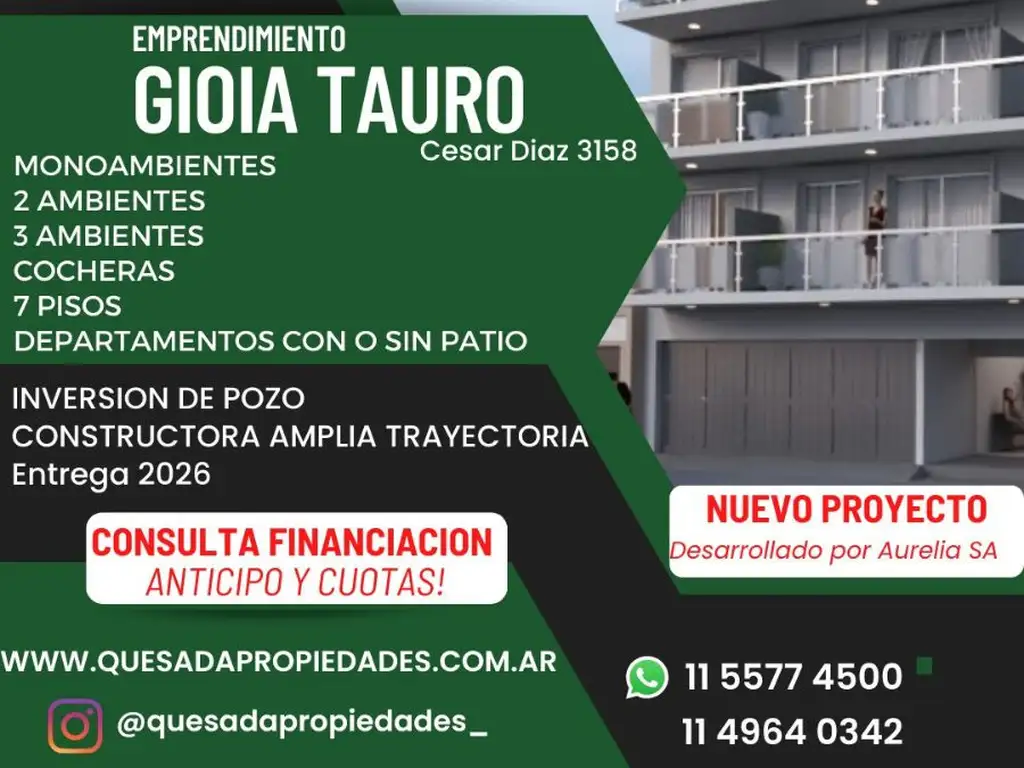 Departamento en venta de 1 dormitorio en Santa Rita