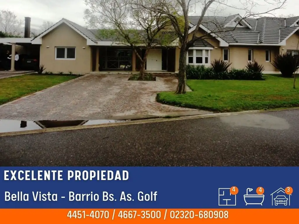 Casa - Venta - Argentina, Bella Vista - Mayor Irusta 3777