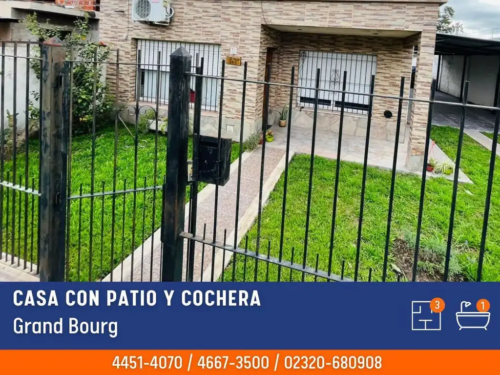 Casa - Venta - Argentina, Grand Bourg - San Francisco Javier 987