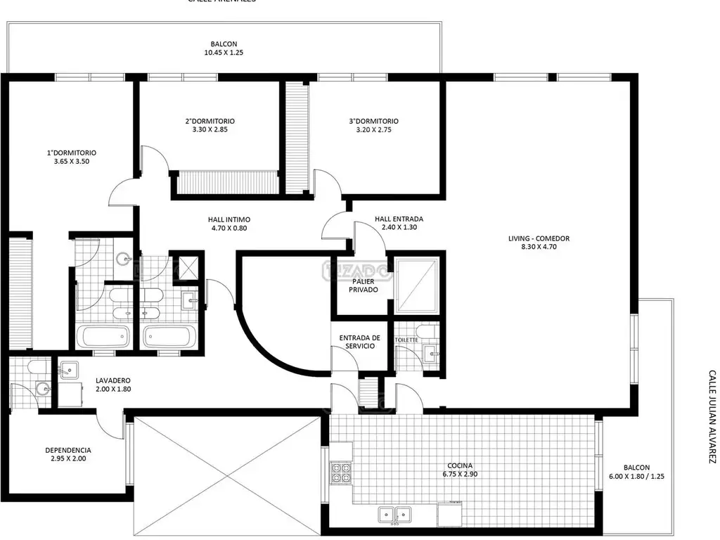 Departamento Piso  en Venta ubicado en Palermo, Capital Federal, Buenos Aires