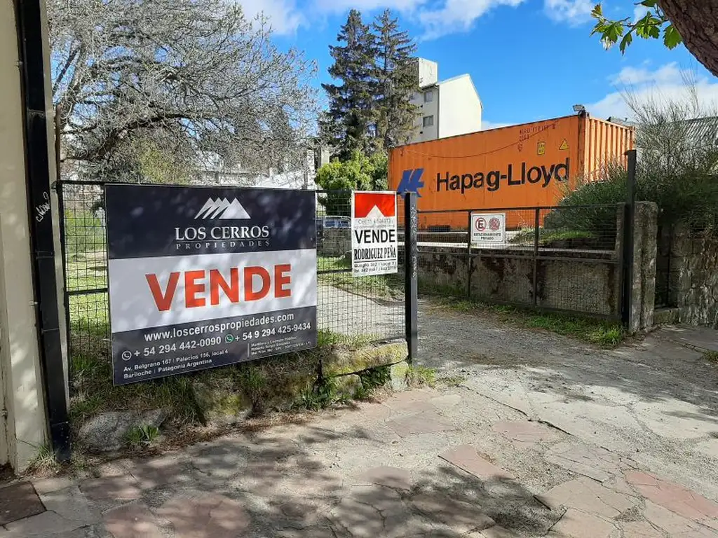 LOTE CENTRICO A METROS DE CENTRO CIVICO BARILOCHE