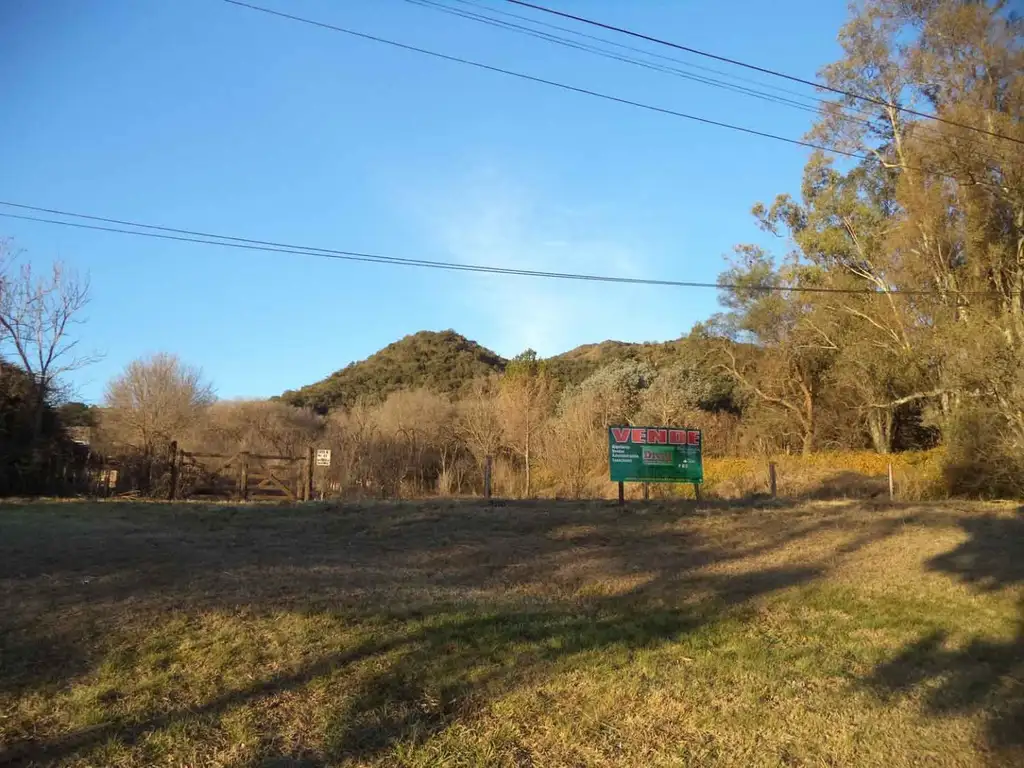 Lote sobre Ruta Nº5 al pie de las sierras, Calamuchita (Cód. 2120)