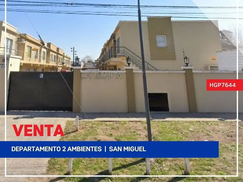 Departamento - Venta - Argentina, San Miguel - Coronel L. M. Arguero 400