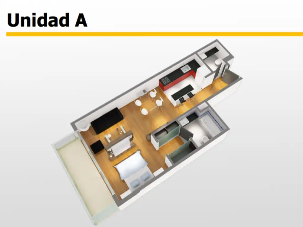 Depto T/Loft/ 2 amb 59mts   , Al costo Financiac. en Pesos-