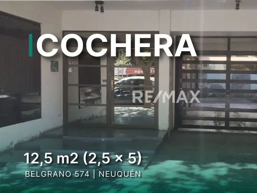 Venta cochera zona centro Neuquen capital