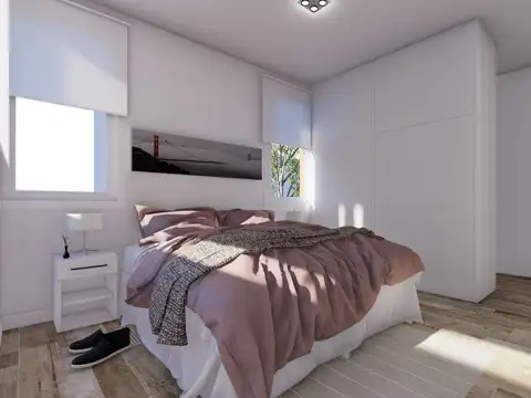 Departamento 2 ambientes con 1 baño