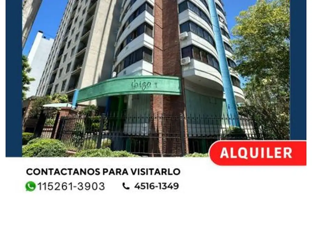 ALQUILER DPTO. 2AMB-Edificio Ibiza I- 6to.piso-APTO VIVIENDA- San Miguel-