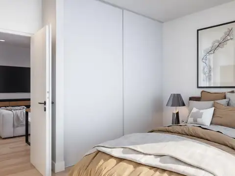 Departamento 2 ambientes con 1 baño