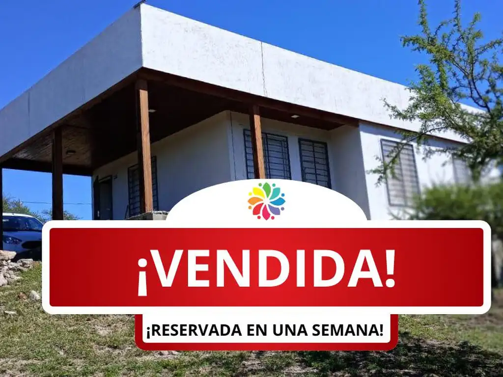 Vendo CASA como nueva en Estancia Vieja -  Sierras de Córdoba