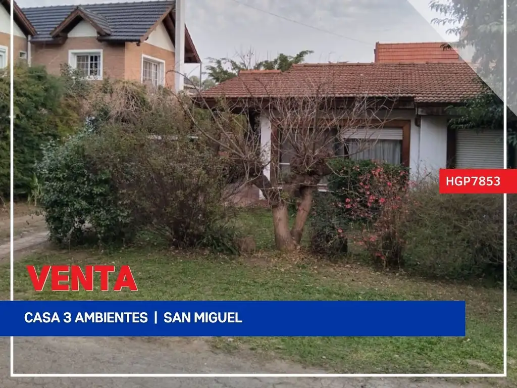 Casa - Venta - Argentina, San Miguel - Av. Sante Fe 2800