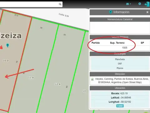 Lote en venta Chacras de Canning - Foto 0