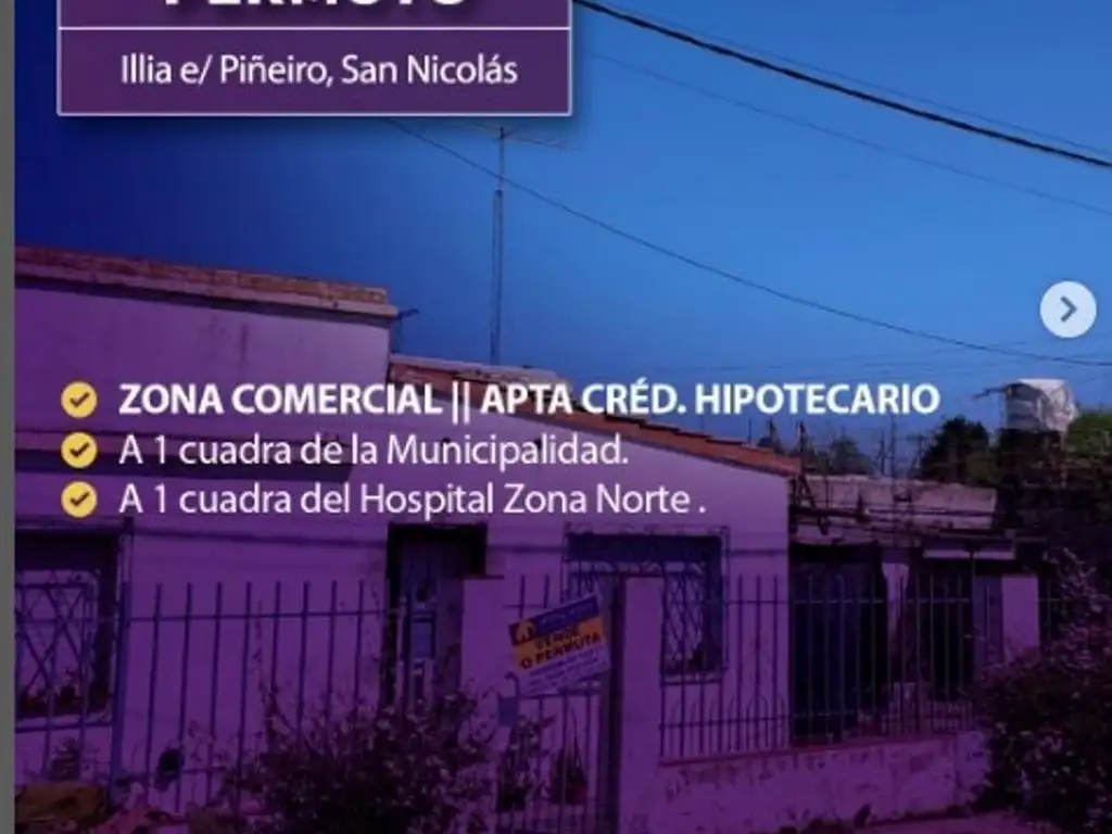 OPORTUNIDAD! Vendo Permuto Casa + Local APTA CRED HIPOT