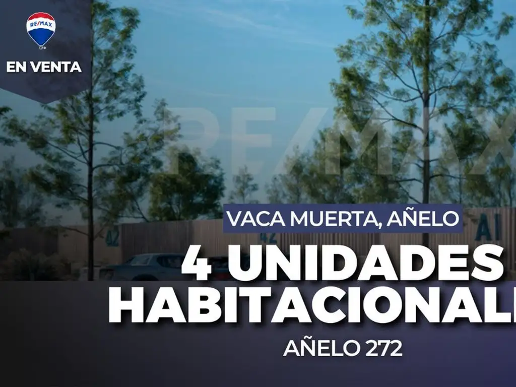 EN VENTA | 4 UNIDADES HABITACIONALES | AÑELO