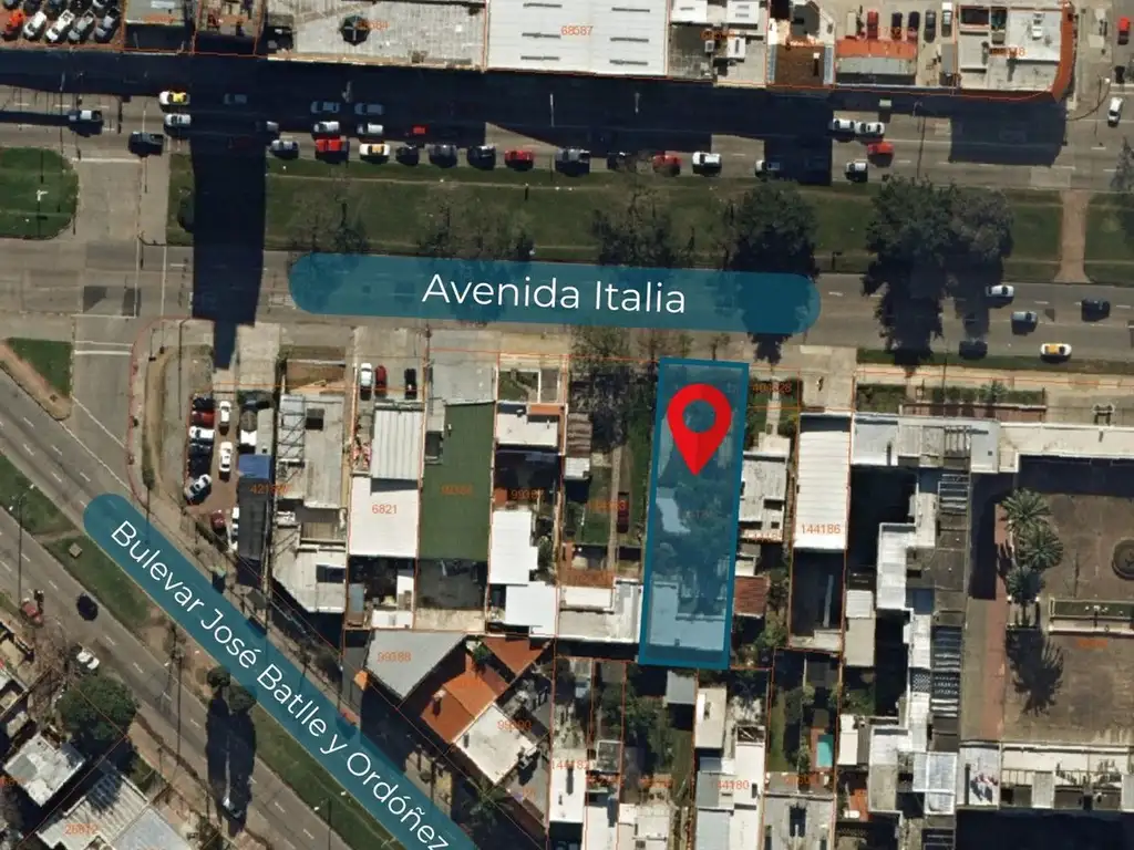 TERRENO SOBRE AV ITALIA  ESQ PROPIOS,  ZONA VIS