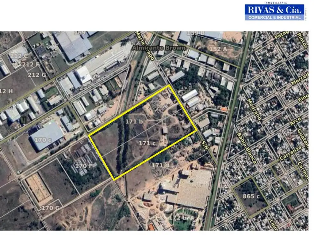 Fraccion Industrial de 116.327 m² - Burzaco