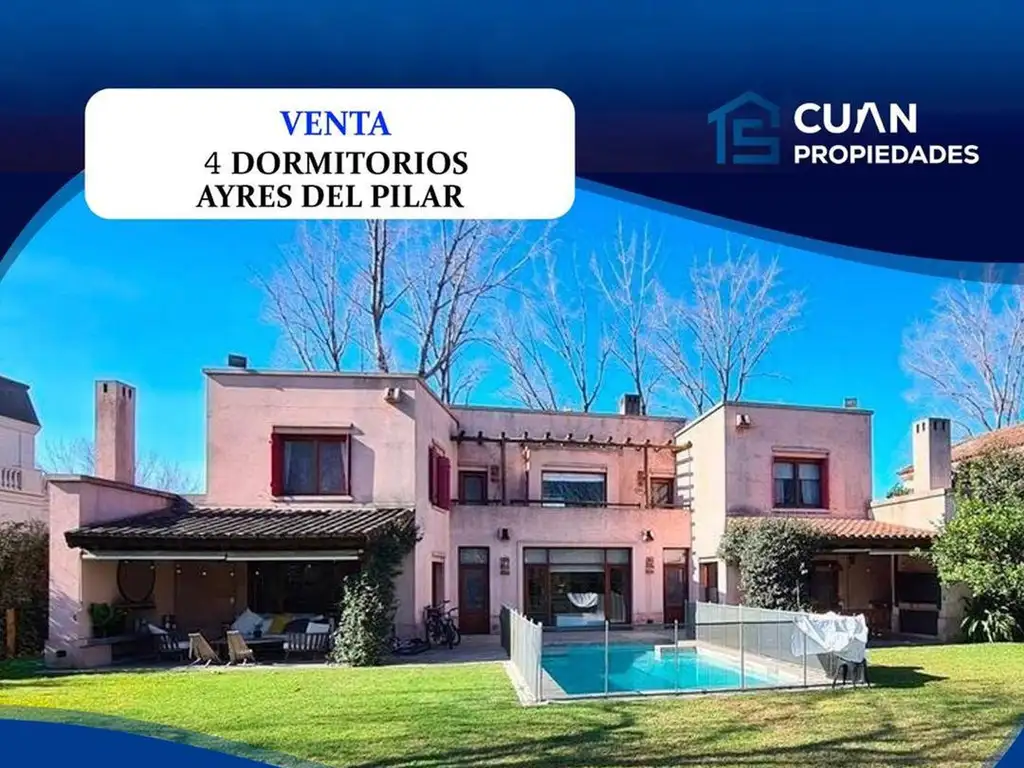 Venta casa en Ayres del Pilar - CUAN PROPIEDADES