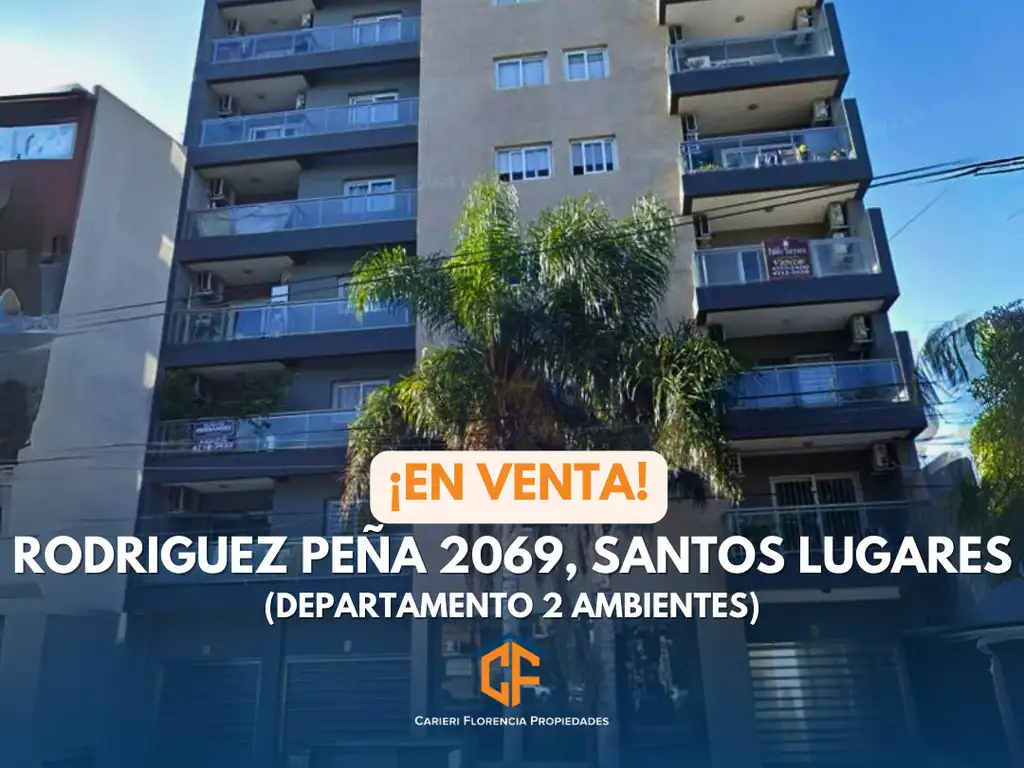 DEPARTAMENTO 2 AMBIENTES CON BALCÓN, EXCELENTE ESTADO Y ZONA, EN VENTA