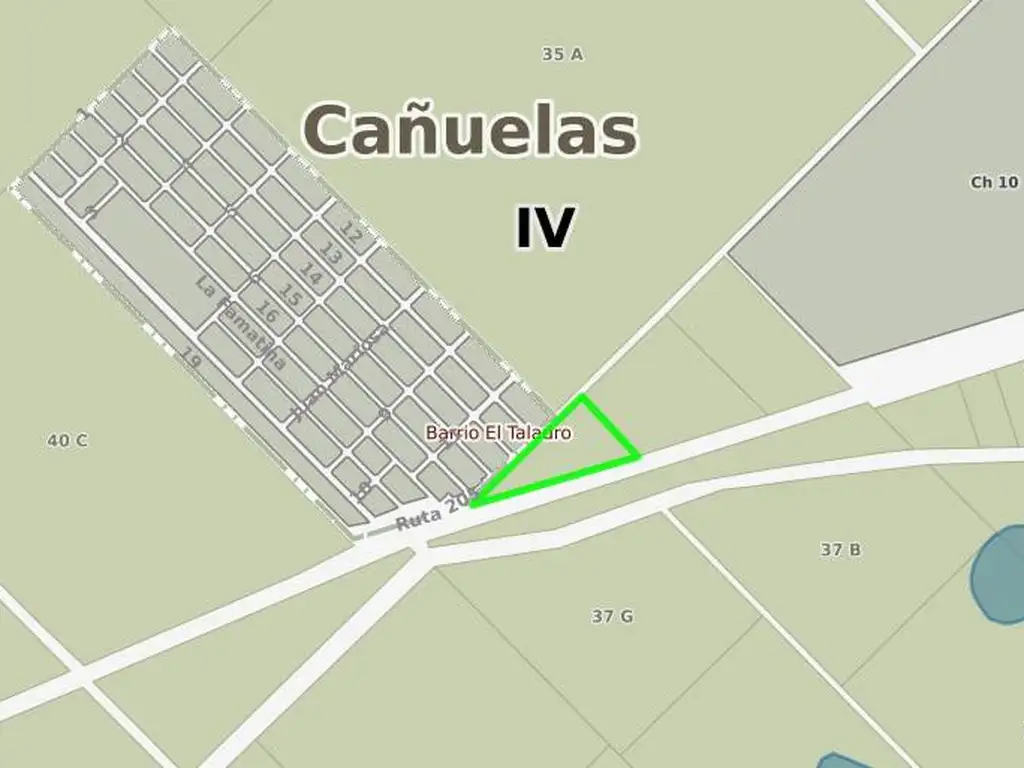 OPORTUNIDAD, Fracción de 2,7 has frente a la ruta en venta en Cañuelas.