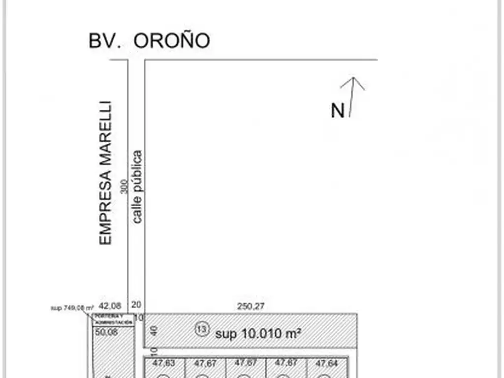 Loteo privado “PARQUE LOGISTICO” - galpones