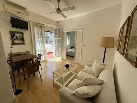 2 Ambientes de 45m2 C/ Balcon Terraza y Parrilla