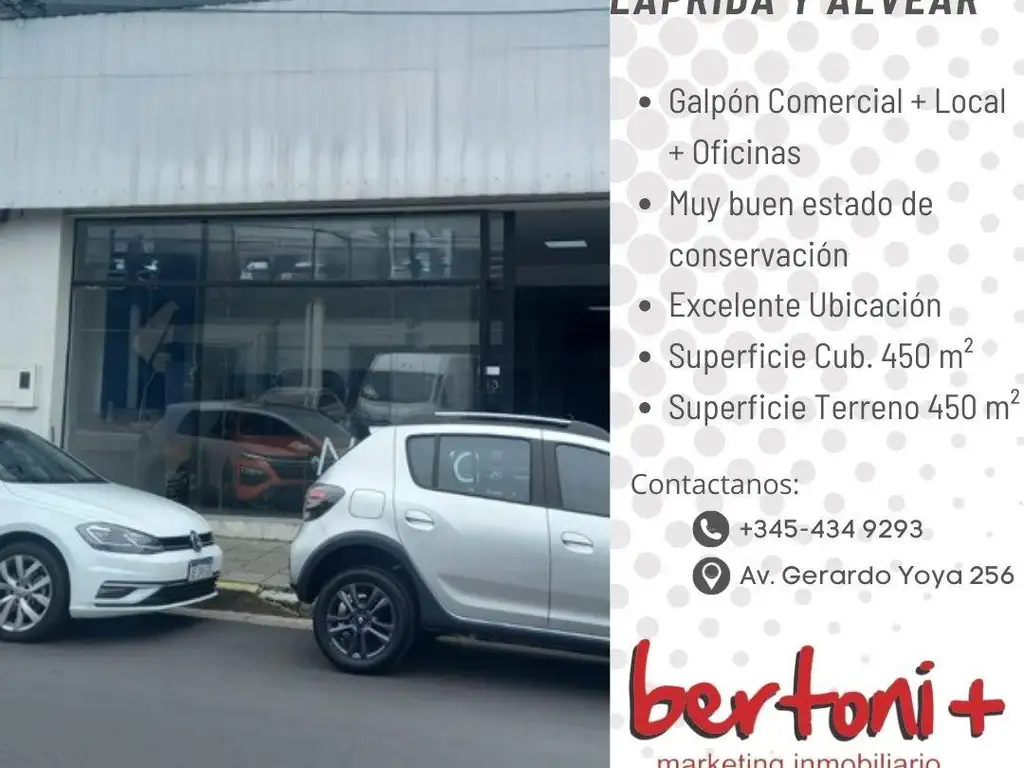 GALPON COMERCIAL  EXCELENTE OPORTUNIDAD PARA INVERTIR.