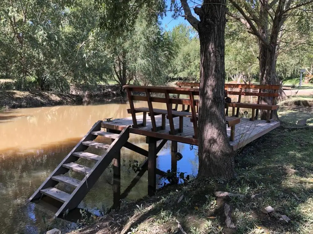 LOTE CON MEJORAS Y MUELLE - PALMARES DEL DELTA - TOMO AUTO