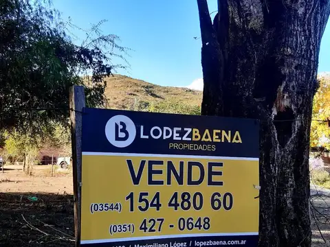 Terreno en venta en La Poblacion, Traslasierras 