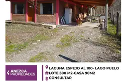 SE VENDE - CASA 3 AMBIENTE - LAGO PUELO