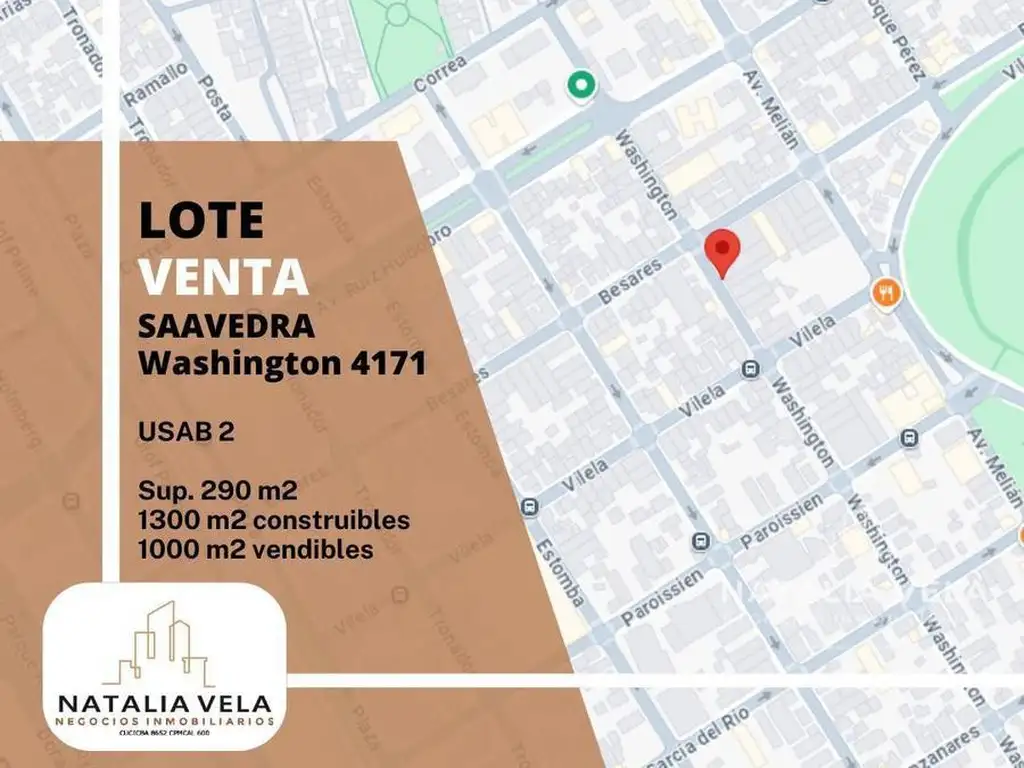 VENTA Terreno / Lote para construcción / casa en lote propio Saavedra