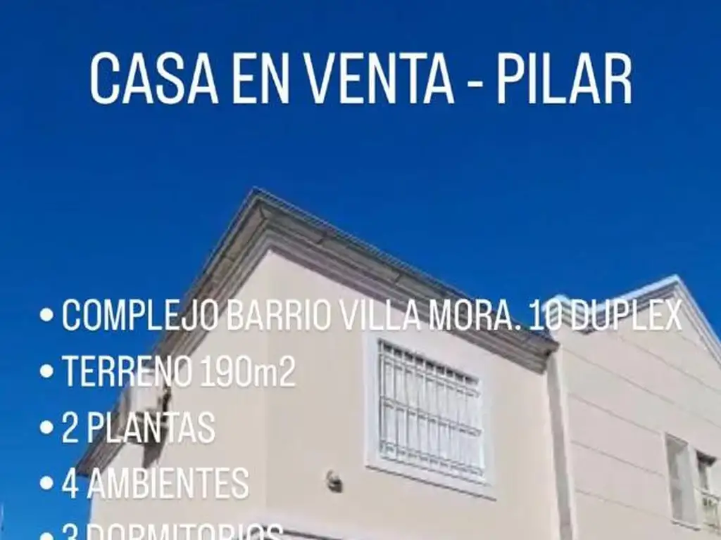 Casa Alquiler 4 ambientes, 190m2, 2 cocheras, 3 Febrero 600, Pilar |  Buscainmueble