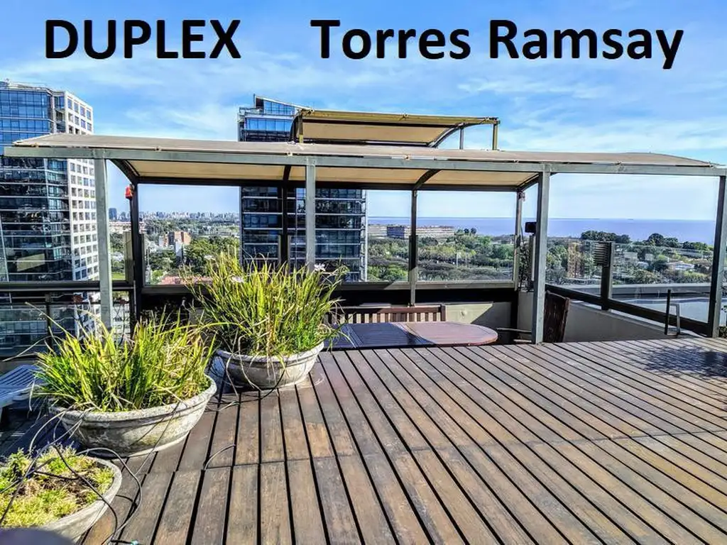 Alquiler DUPLEX Torres Ramsay 1945 - Belgrano Chico full AMENITIES sin muebles