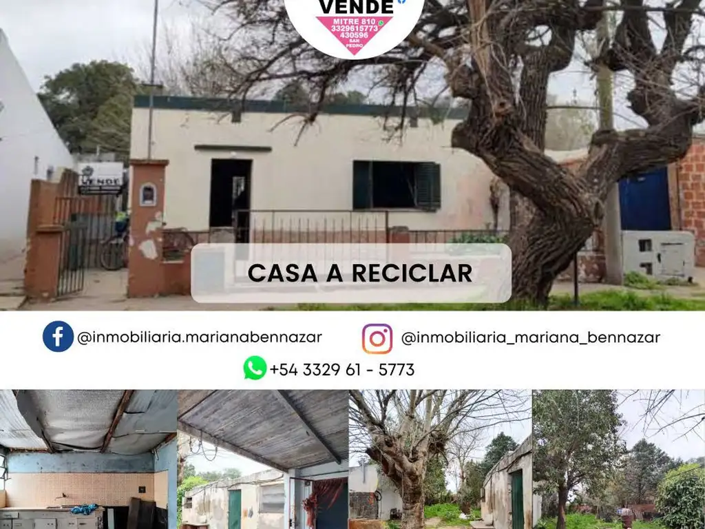 Casa a Refaccionar - Baradero