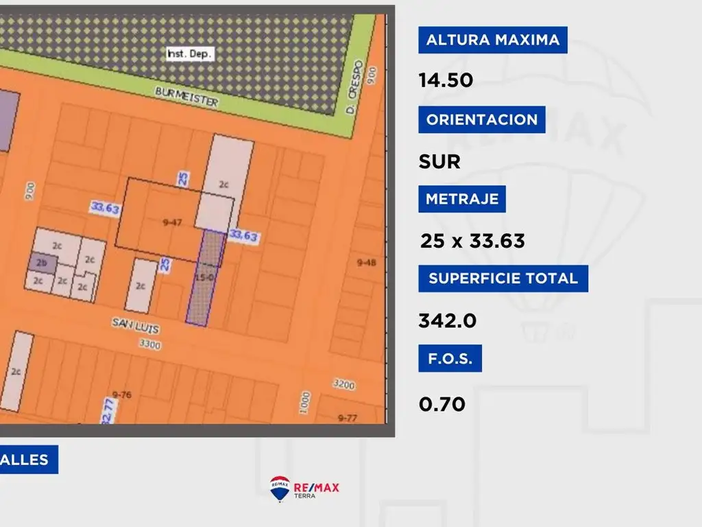 Lote en Venta para constructora