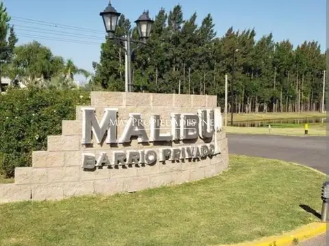 Lote en venta en Canning Barrio Nautico Malibu