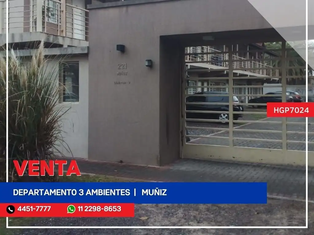 Departamento - Venta - Argentina, Muñiz - Muñoz 200