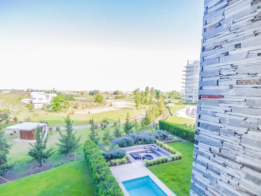 Venta departamento 2 ambientes con vista al golf en Yoo Nordelta