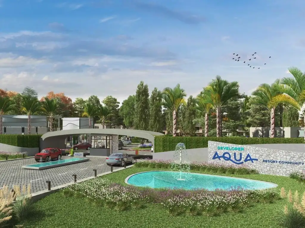 LOTE EN AQUA DEVELOPER BARRIO PRIVADO. FINANCIADO