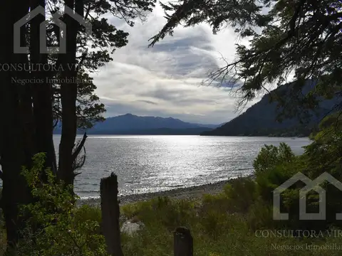 Importante Fracción costa de lago en Villa La Angostura zona Brazo Huemul