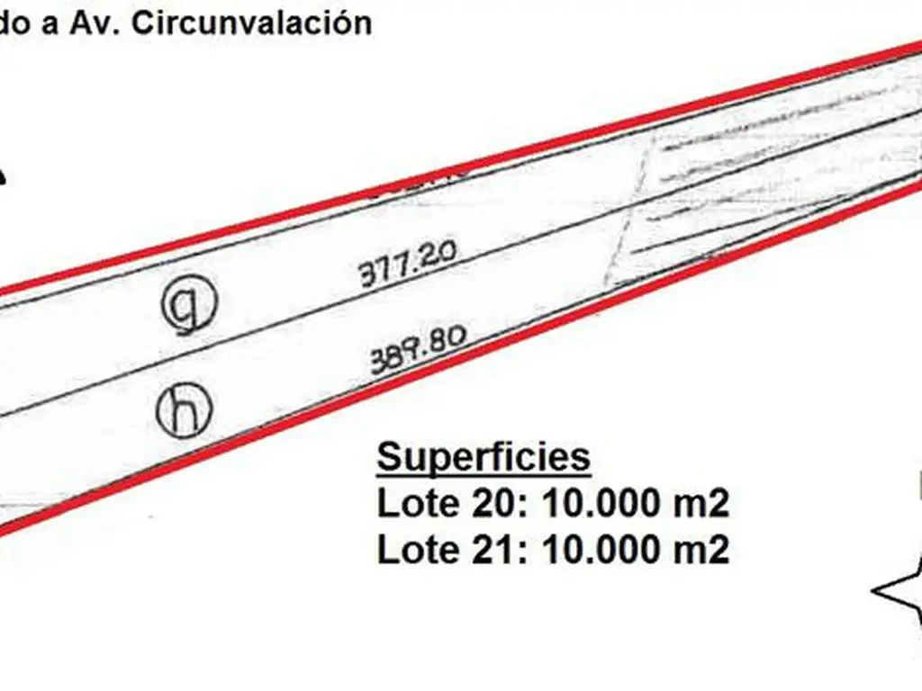 Importante terreno sobre AV. Velez Sarsfield