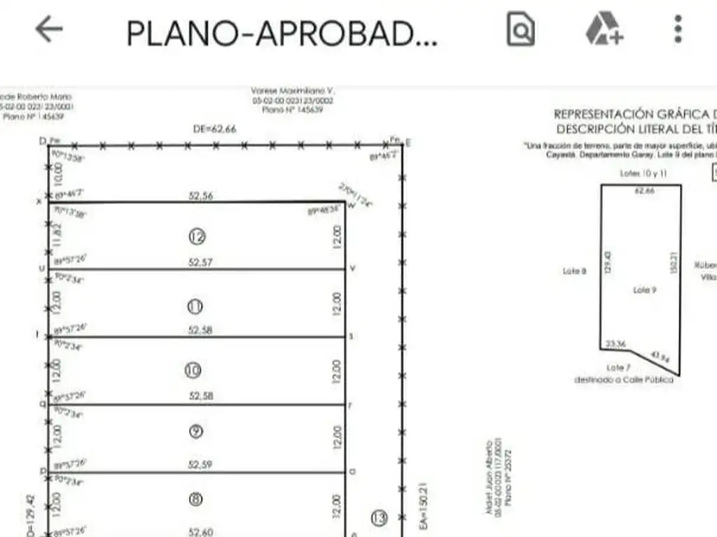 Terrenos en Venta en Cayastá