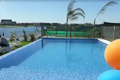 Áreas comunes piscina, club-house en San Francisco -Villanueva en Aristobulo Del Valle 5155 en Tigre, Buenos Aires
