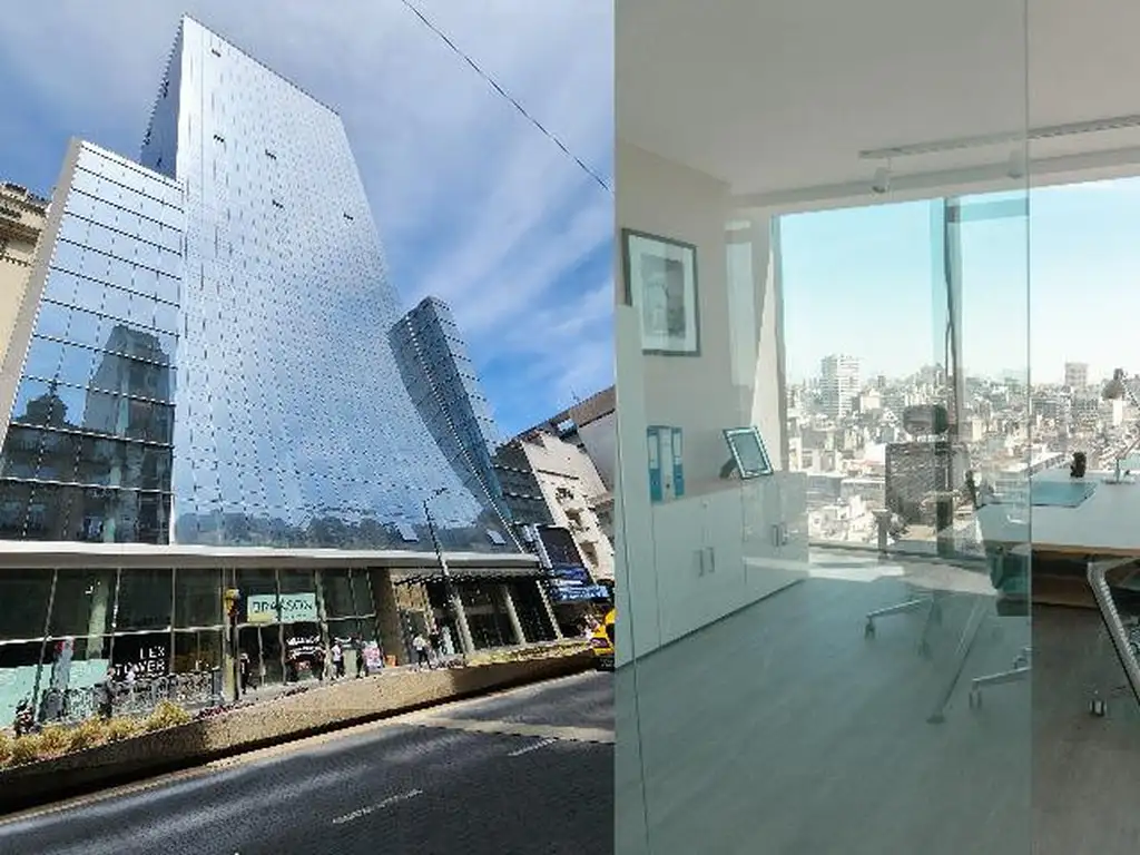 Venta exclusiva oficina en piso alto con 72,80m², planta libre a estrenar, en San Nicolás / Centro