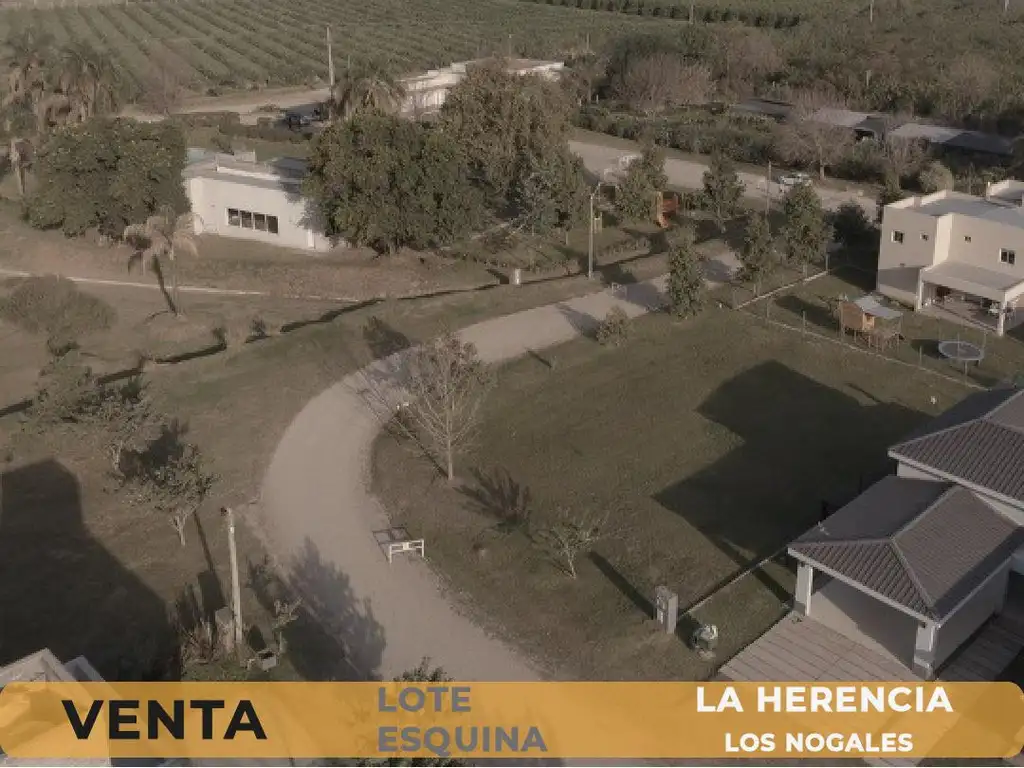 Importante Terreno en Country La Herencia- Los Nogales