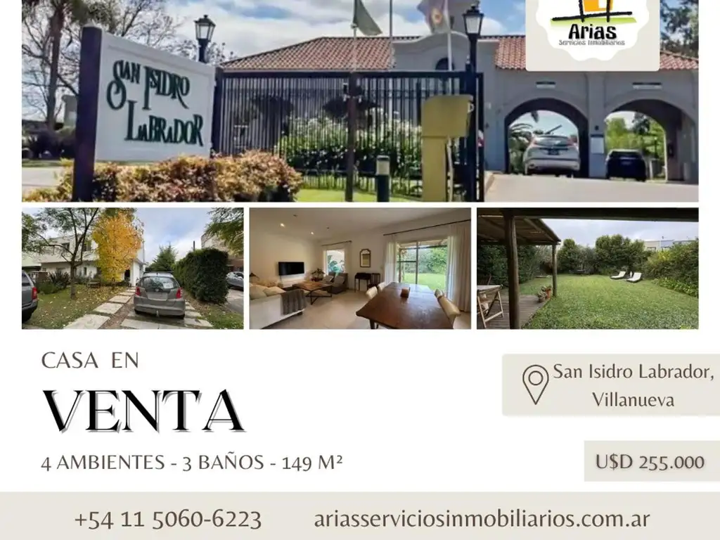 Casa en venta ubicada en San Isidro Labrador, Villanueva!