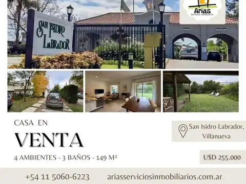 Casa en venta ubicada en San Isidro Labrador, Villanueva!