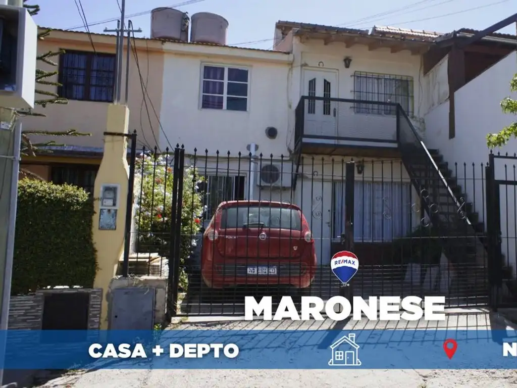 VENTA CASA + DEPTO EN MARONESE NEUQUEN