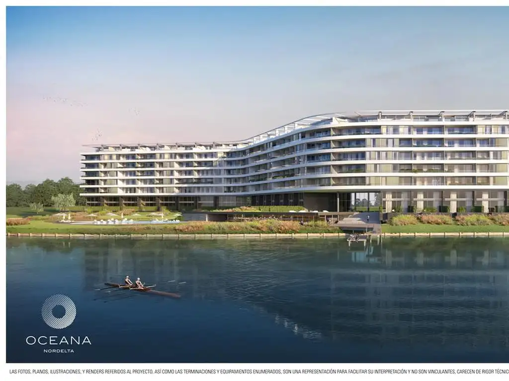 Oceana Nordelta - 4 ambientes en venta en un tercer piso