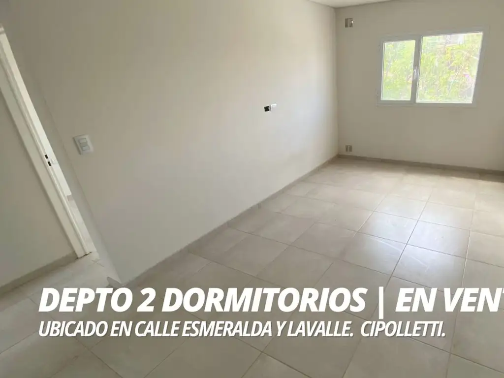 VENTA DEPARTAMENTO A ESTRENAR CIPOLLETTI