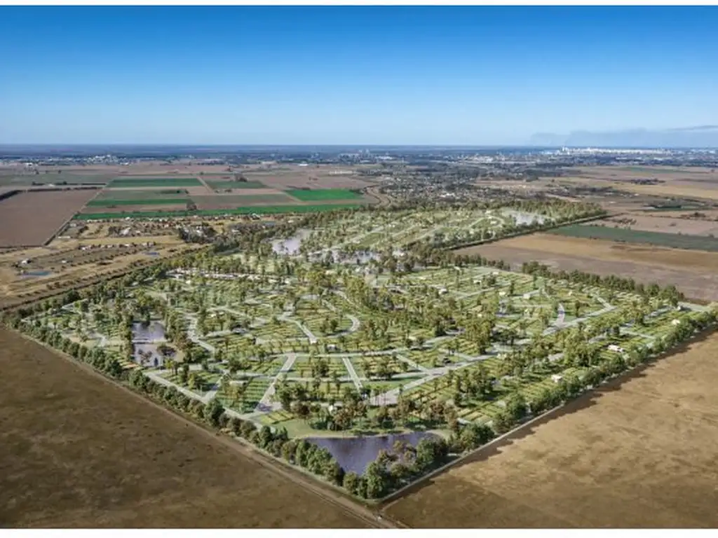 Terreno en Ibarlucea - Cinco Lagos - Barrio cerrado - Ruta 34 Km 10 - Lote 95