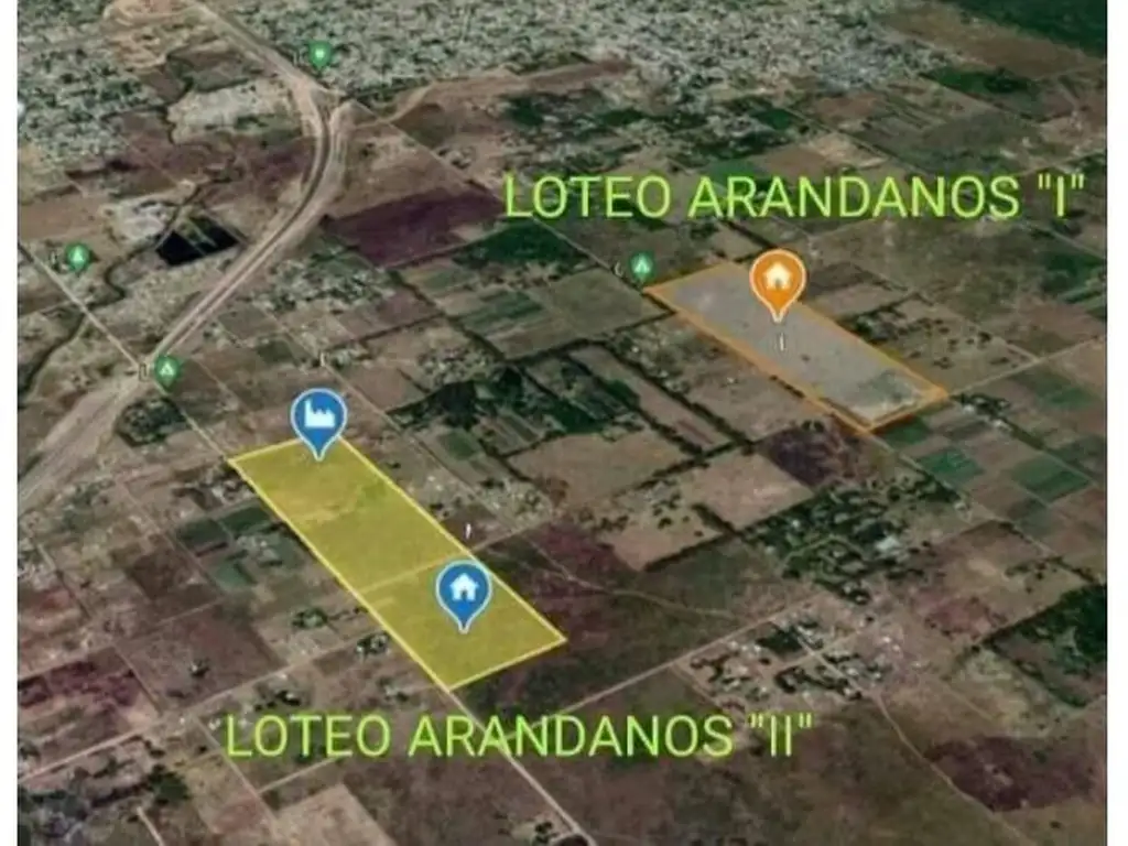 Loteo Arándanos II en Agustín Ferrari. Lotes de 18 x 44. Opciones de financiación.